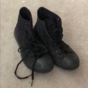 High top Converse shoes